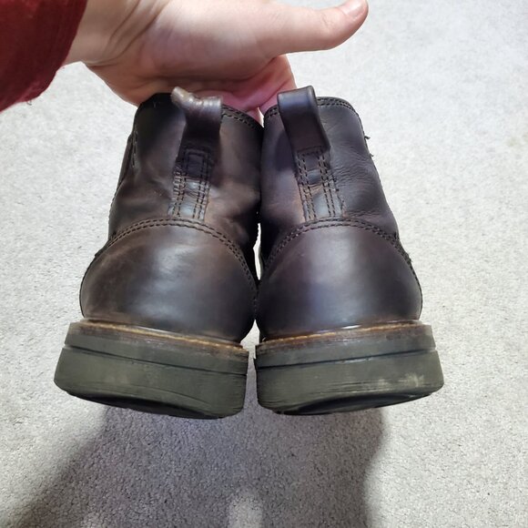 ECCO Turn GTX Chelsea Boots Gore-Tex Waterproof Leather Zip Brown Mens 44EU 10US - Picture 6 of 13